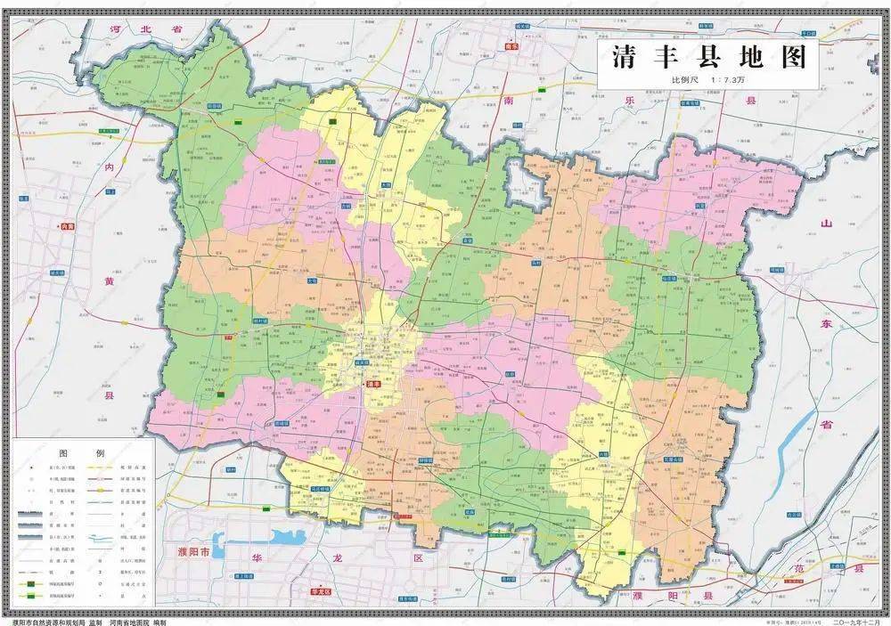 濮阳最新地图揭示城市发展与变迁新面貌